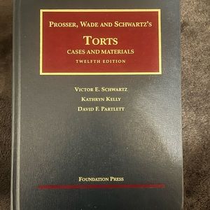 Torts, 12th edition